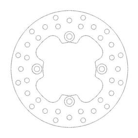 Moto-Master Round Front / Rear CAN-AM Outlander Brake Disc