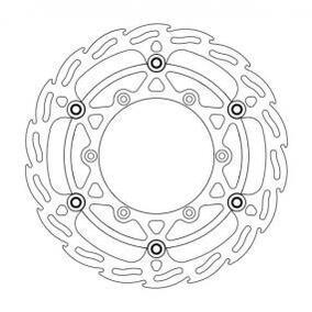 Moto-Master Yamaha YZ125 YZ250 08-21 YZ250F 07-20 YZ450F 08-19 Oversized 270mm Flame Front Brake Disc 