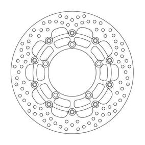 Moto-Master Suzuki V-Strom, Bandit, GSR GSX Halo Left or Right Front Brake Disc 