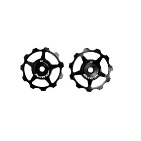 Aluminium pulley set Reverse Black