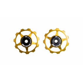 Aluminium pulley set Reverse Gold