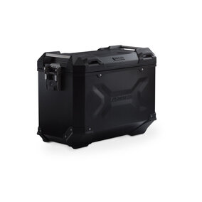 TRAX ADVENTURE SIDE CASE LEFT SW MOTECH ALUMINUM 45L BLACK