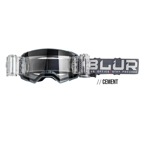 Blur B-60 ROLL-OFF Goggles - Cement