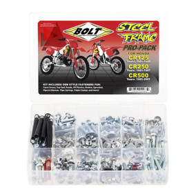 BOLT HONDA CR125 CR250 CR500 1985+ STEEL FRAME PRO PACK - 2 Stroke