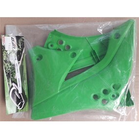 RTech Kawasaki KX450F 09-11 Green Radiator Shrouds