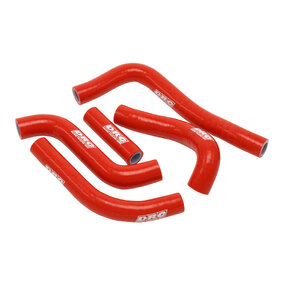 DRC Gas Gas MC250 22-23 Red Radiator Hose Kit