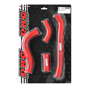 DRC Honda CRF250R/RX 22-24 Red Radiator Hose Kit