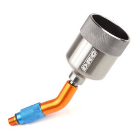 DRC WP Orange / Blue Suspension Bleed Cup Tool