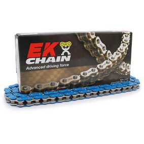 EK Chains 520 120 Link O Ring Blue Chain