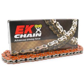 EK Chains 520 120 Link O Ring Orange Chain