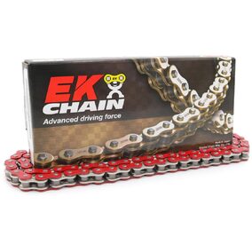 EK Chains 520 120 Link O Ring Red Chain