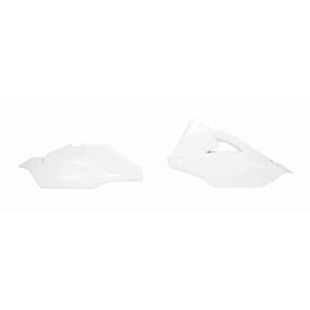 Rtech Kawasaki KX250F KX250X 21-24 KX450F 19-23 Kx450X 21-23 White Side Panels