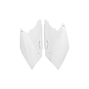 RTech Suzuki RMZ250 04-06 Kawasaki KX250F 04-05 White Side Panels