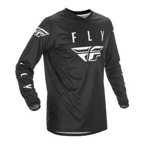 Fly Racing Universal Jersey - Black / White