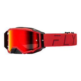 FLY ZONE PRO GOGGLE RED W/ RED MIRROR/SMOKE LENS