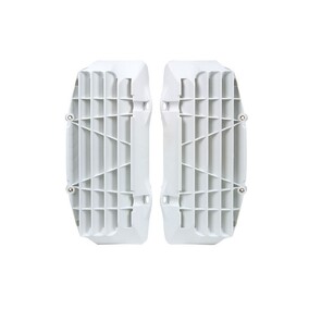 RTech KTM/HUusqvarna 125cc-450cc 16-19 White Oversized Reinforced Radiator Louvers