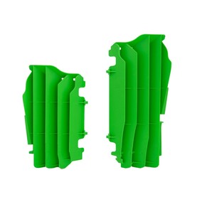 RTech Kawasaki KX450F 16-23 KX250F 21-24 Green Oversize Radiator Louvers