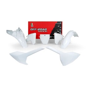 RTech Husqvarna TC85 18-24 White OEM Plastics Kit