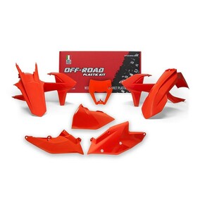 RTech KTM EXC / EXC-F 17-19 OEM Orange Enduro Plastics Kit