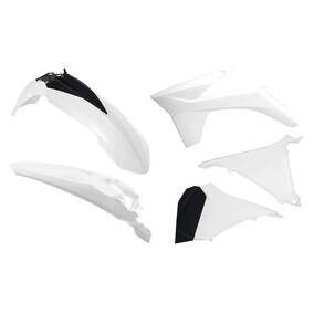 RTech KTM 125-500 EXC / EXC-F 12-13 White Plastics Kit