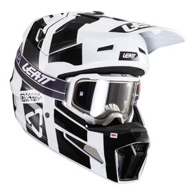 Leatt 3.5 Helmet & Goggle Kit - Black / White