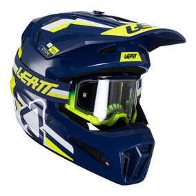 Leatt 3.5 Helmet & Goggle Kit - Blue