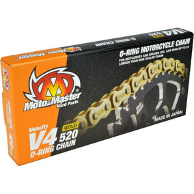 Moto-Master 520 V4 O-Ring Gold Chain 120 Link