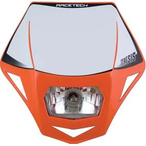 RTech KTM Genesis Headlight - E9 Certification - Orange