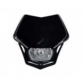 RTech V-Face Black LED Headlight