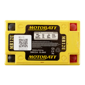 MB12U MOTOBATT QUADFLEX BATTERY