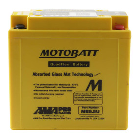 MB5.5U MOTOBATT QUADFLEX BATTERY