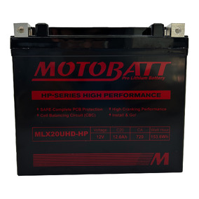 MLX20UHD-HP MOTOBATT PRO LITHIUM BATTERY 