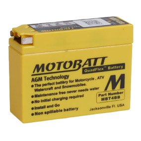 MBT4BB MOTOBATT QUADFLEX BATTERY