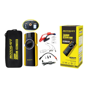 MOTOBATT LITHIUM JUMP STARTER 10000 & AIR COMPRESSOR 