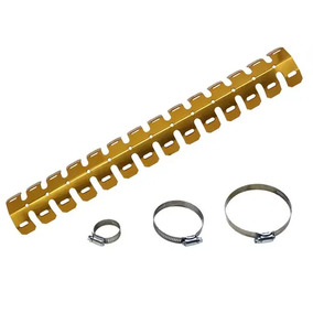 Psychic MX Universal Exhaust Pipe Guard - Gold