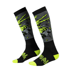 O'Neal PRO MX Zombie Sock - Black/Green