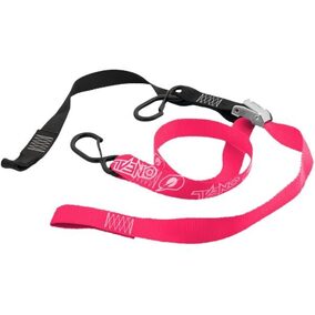 O'Neal Deluxe Tie Downs - 1 1/2 Inch Black/Pink