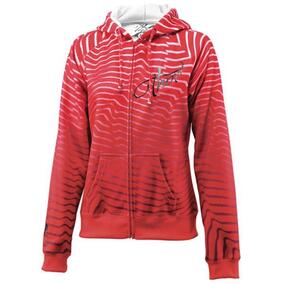 Zebra Hoody Red 