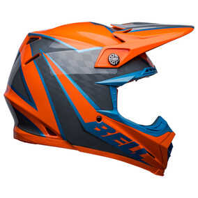 Bell MOTO-9S FLEX Sprite Gloss Orange/Grey Helmet