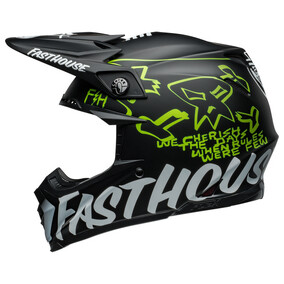 Bell MOTO-9S FLEX Fasthouse MC Core Matte Black/Yellow Helmet