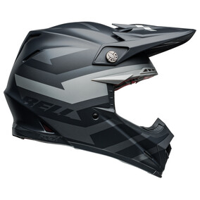 Bell MOTO-9S FLEX Banshee Satin Black/Silver Helmet
