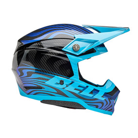 Bell MOTO-10 SPHERICAL Cortex Gloss Blue Helmet