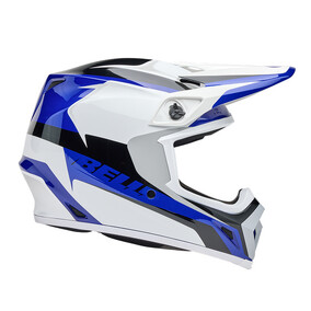 Bell MX-9 MIPS Rift Blue/White Helmet