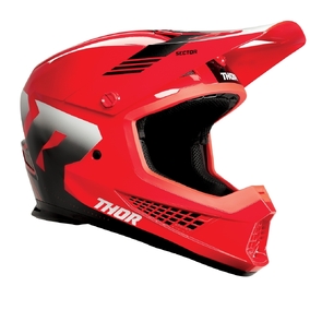 THOR MX HELMET SECTOR 2 CARV RD/WH 