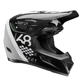 THOR MX REFLEX SPORT COMPOSITE RIOT HELMET BLACK/WHITE 