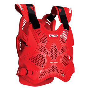 CHEST PROTECTOR THOR MX SENTINEL PRO RED