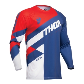 THOR MX JERSEY SECTOR CHECKER NV/RD