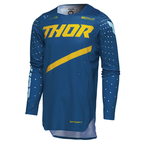 JERSEY THOR MX SPORT YOUTH BRAVE BLUE