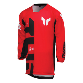 JERSEY THOR MX LAUNCH YOUTH FORGE RED 