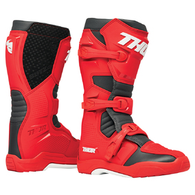 THOR MX BOOTS BLITZ XR MENS RD/CH 